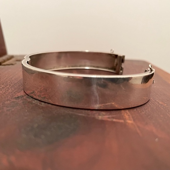 Antique French Silver & Rose Gold Bracelet. Pristine. - Picture 4 of 10